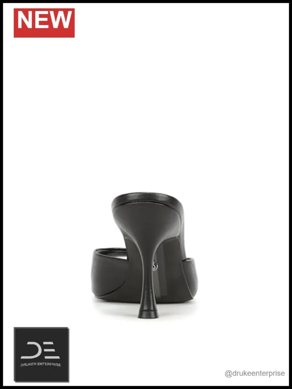 Sam Edelman Jeanie Heeled Mule Sandals, Leather, 3.4